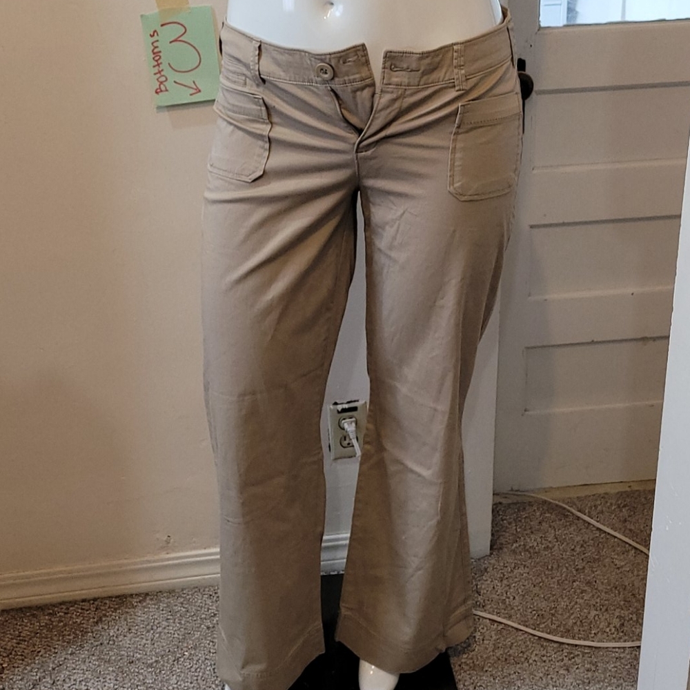 Ae wide leg low rise pants